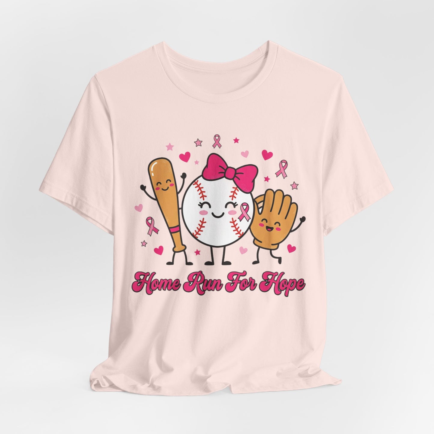 Hope & Strength Ribbon Tee | Breast Cancer Awareness, Pink Ribbon