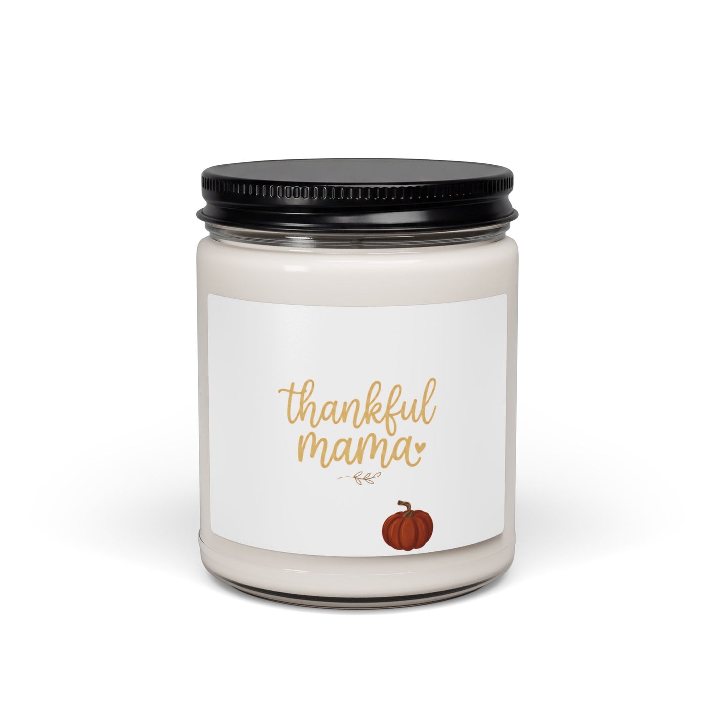 Thankful Mama Candle | Thanksgiving soy candle, pumpkin harvest scent