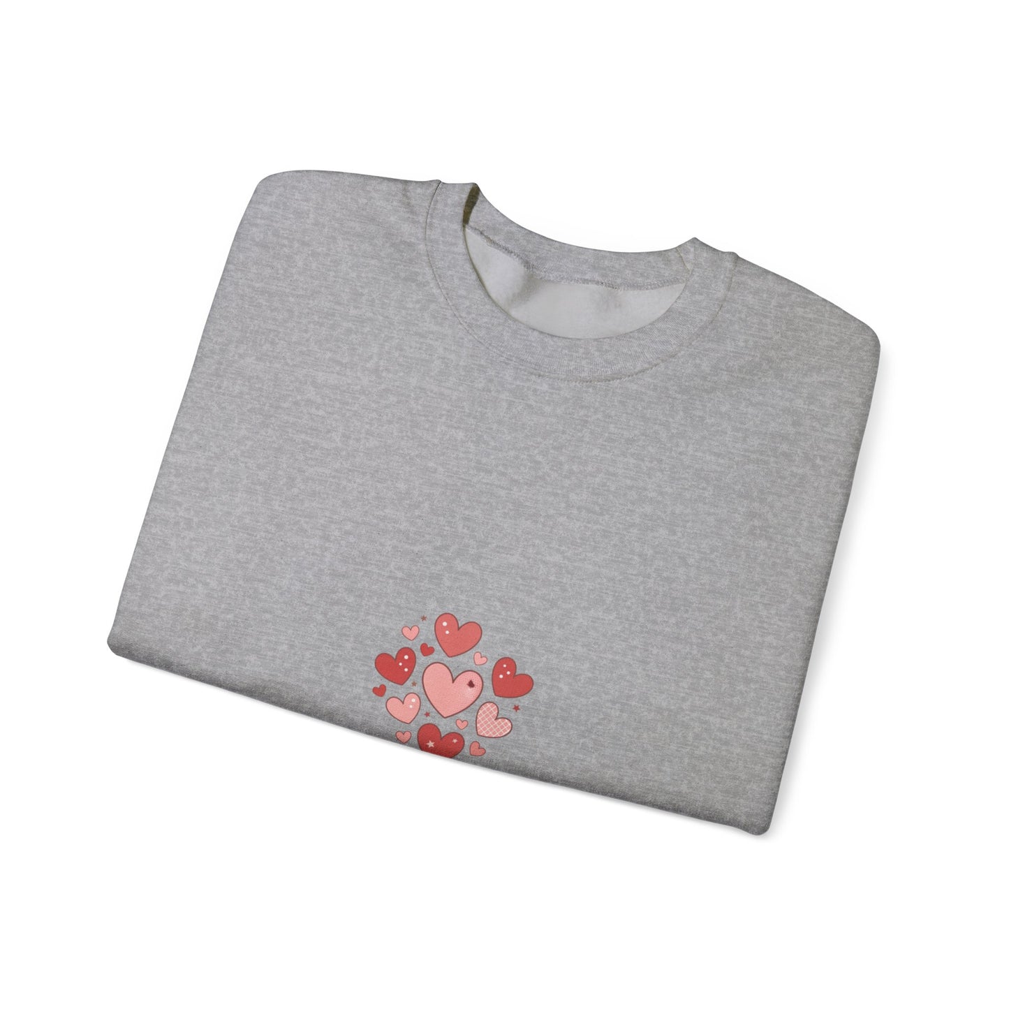 Tiny Heart Cluster Sweatshirt | tiny heart design, valentine doodle