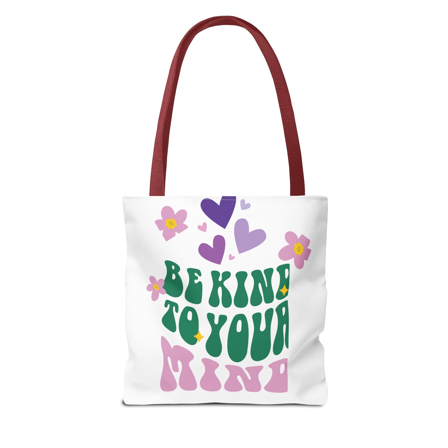Be Kind To Your Mind Tote Bag, Mental Health Tote Bag, Motivational Gifts, Inspirational Tote Bag, Awareness Tote Bag