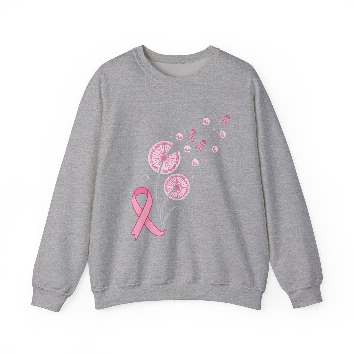 Let Hope Fly pink ribbon Sweatshirt | Breast Cancer Awareness