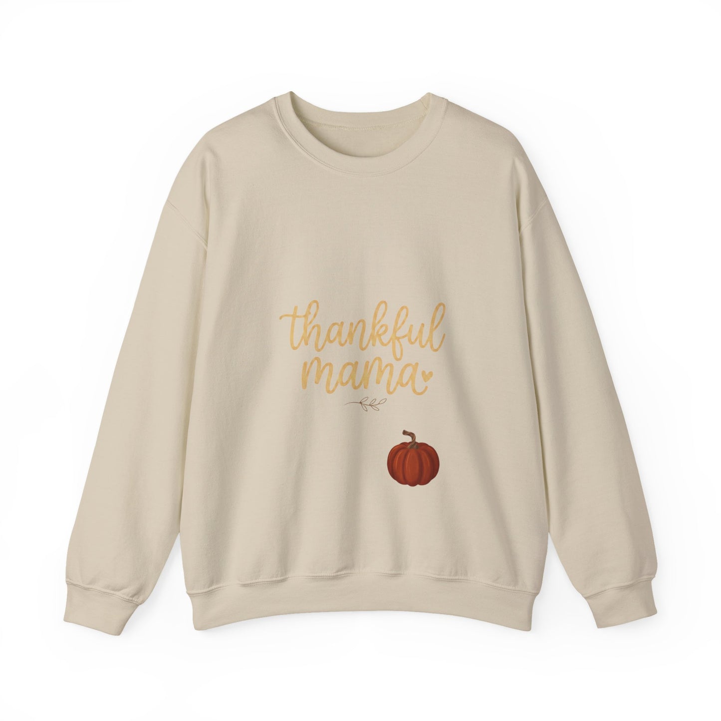 Thankful Mama sweatshirt | Thanksgiving pumpkin, fall foliage casual