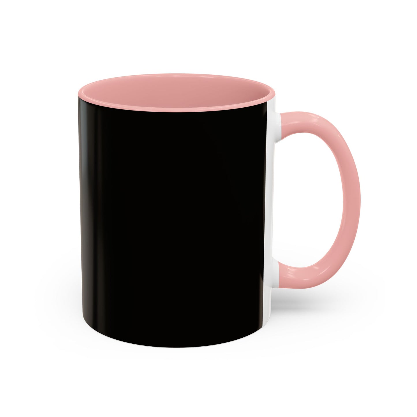 Black Accent Coffee Mug — "Abafamilystore: Faith • Family • Purpose" Gold Logo