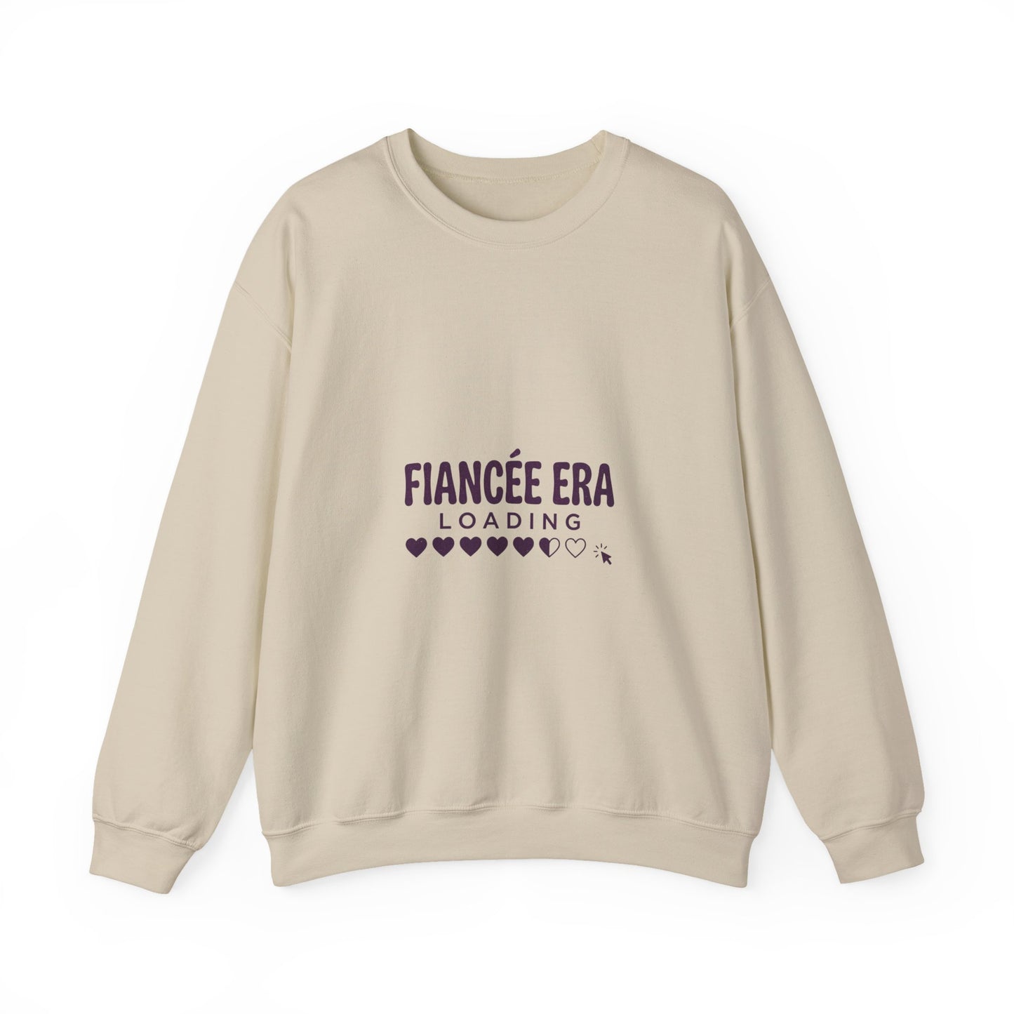 Fiancée Era Loading Crewneck, Bride Era Sweatshirt, Engaged Slogan Apparel