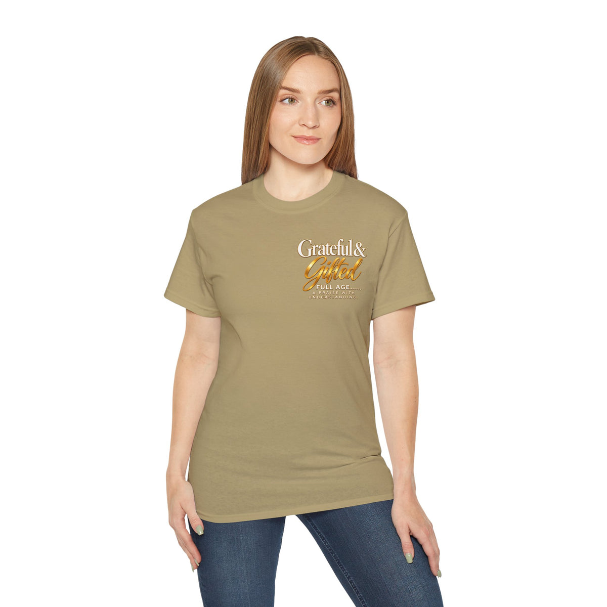 T-Shirt — Carefulist & Gifted Retro Script Graphic Tee