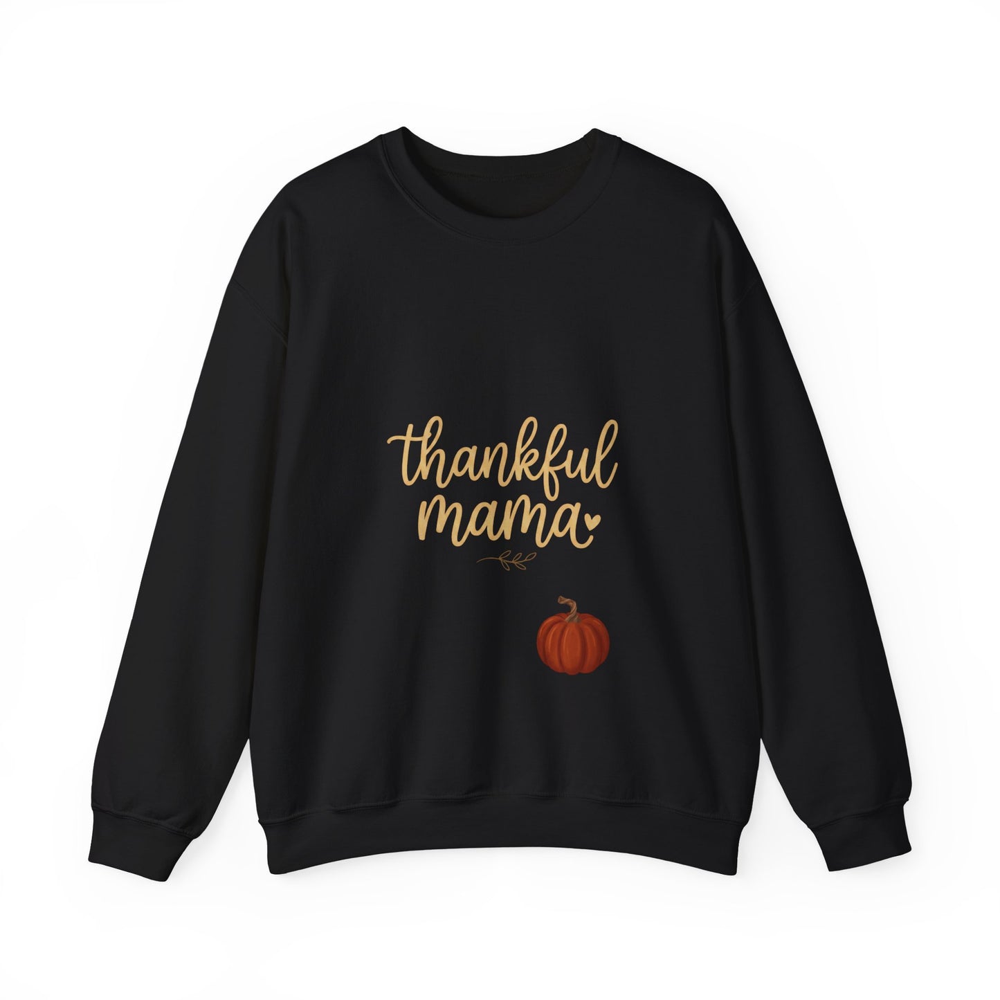 Thankful Mama sweatshirt | Thanksgiving pumpkin, fall foliage casual