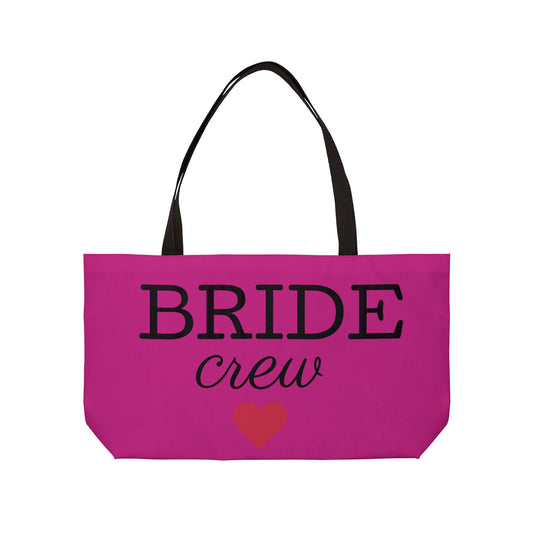 Bride Crew Tote Bag - Weekender