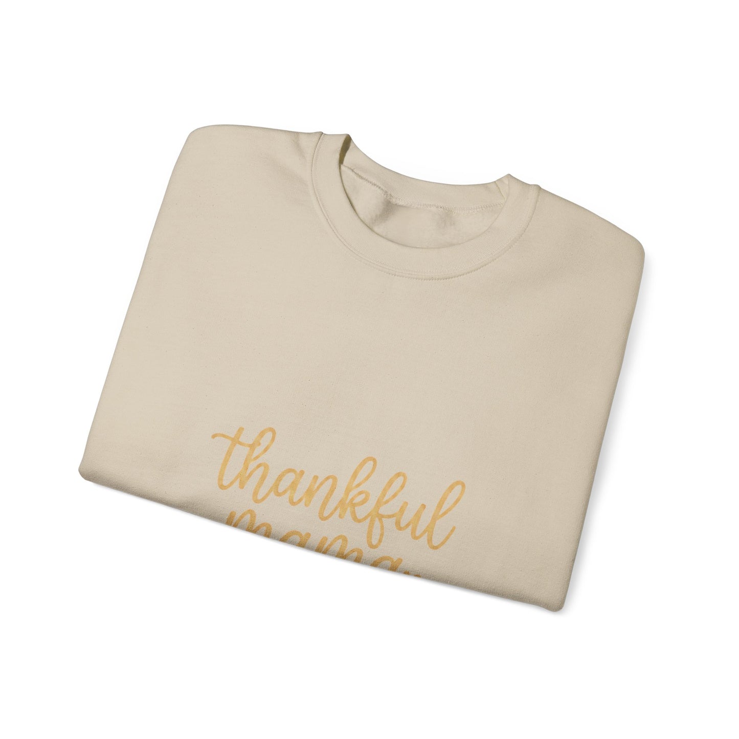 Thankful Mama sweatshirt | Thanksgiving pumpkin, fall foliage casual
