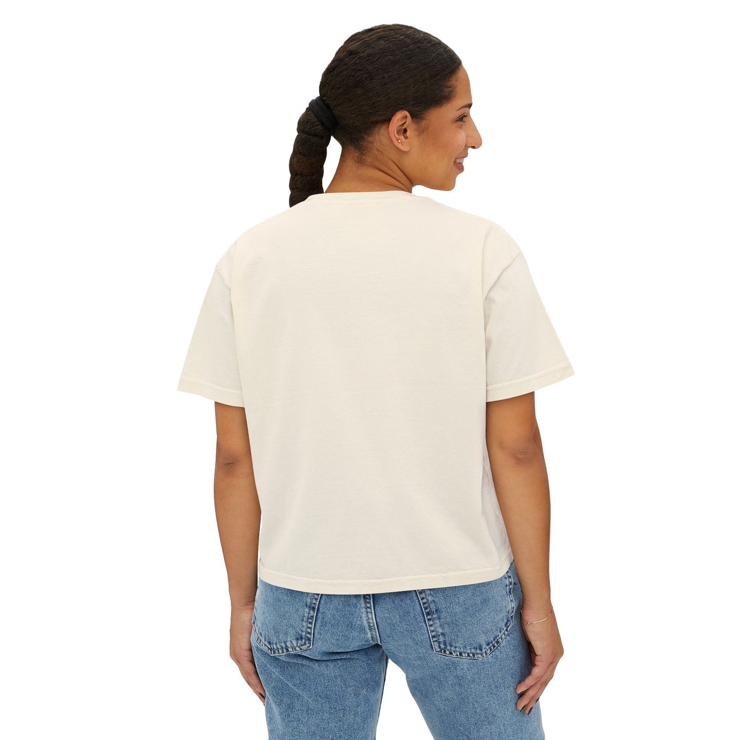 Praying Wife Boxy Tee — Spiritual Christian Shirt for Faithful Wives