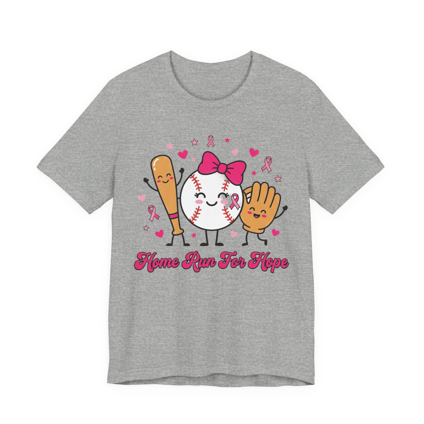 Hope & Strength Ribbon Tee | Breast Cancer Awareness, Pink Ribbon