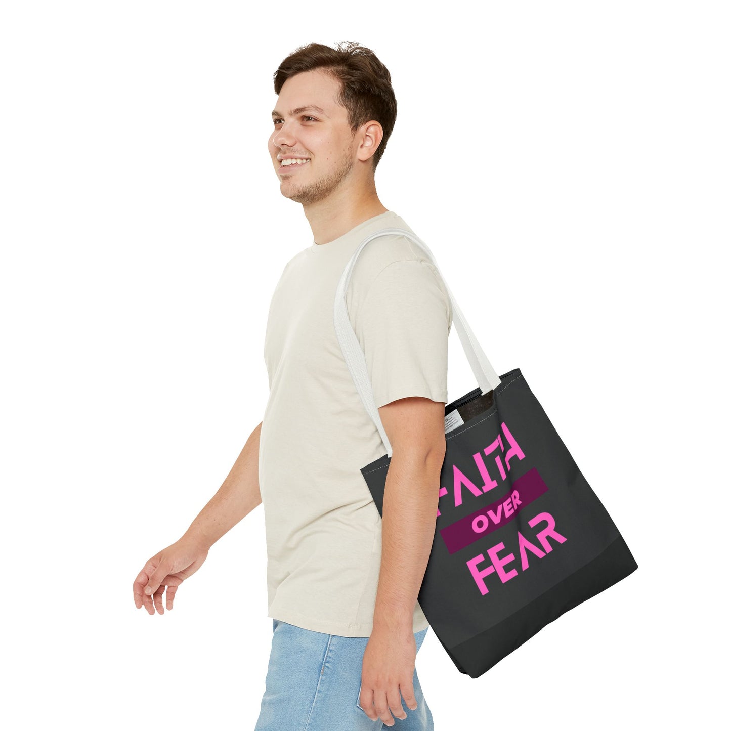 Faith over Fear Tote Bag