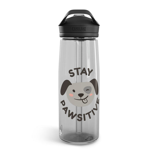 Stay Pawsitive Water Bottle