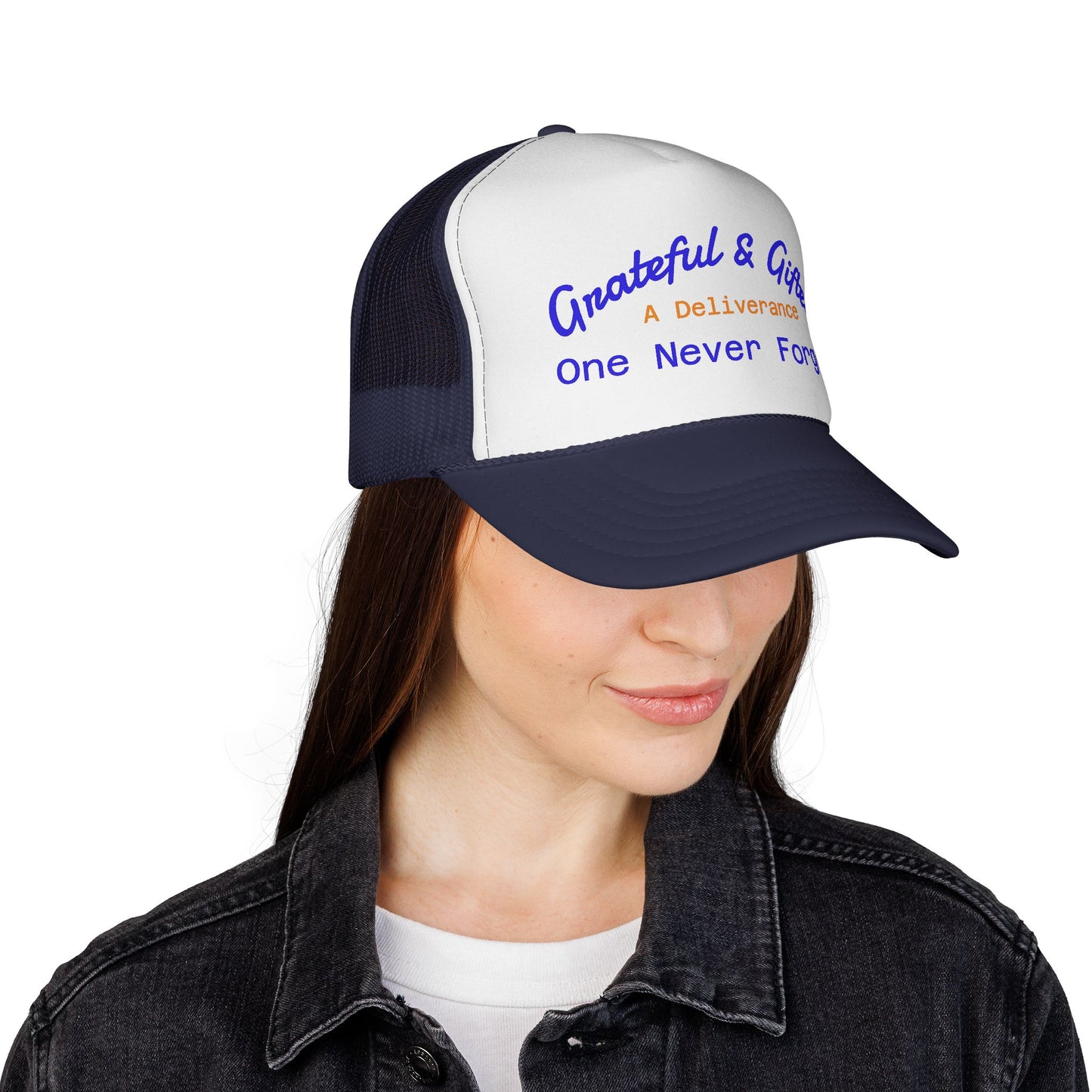 Grateful & Gifted Trucker Cap - Perfect for Gifts and Outdoor Activities