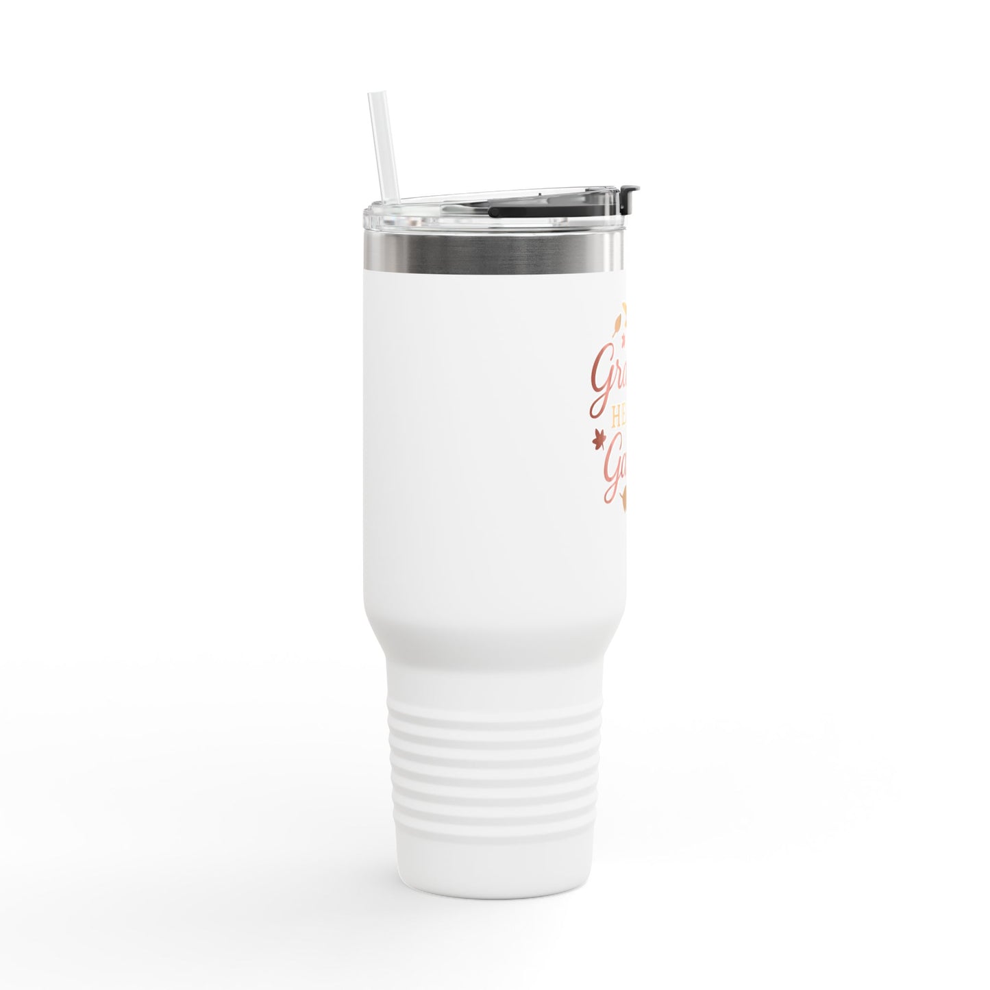 Grateful Hearts Gather 40oz Insulated Travel Mug
