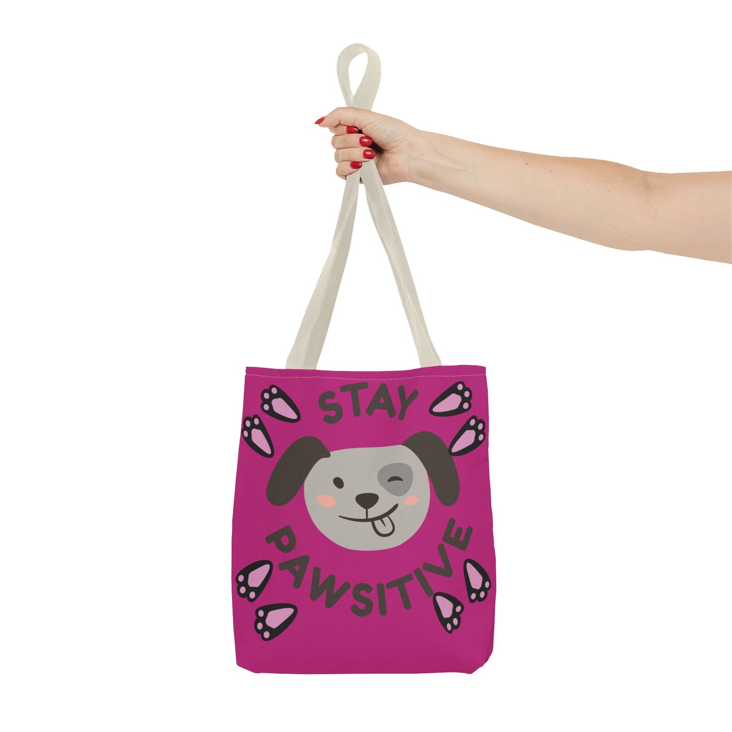 Pawsitive Tote Bag (AOP)