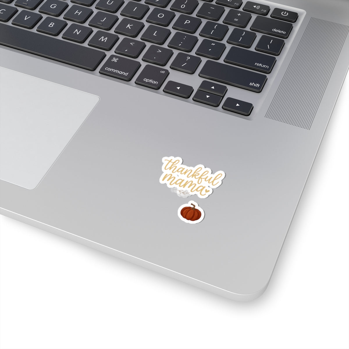 Thankful Mama Pumpkin Sticker | Thanksgiving Fall Sticker, Harvest Script