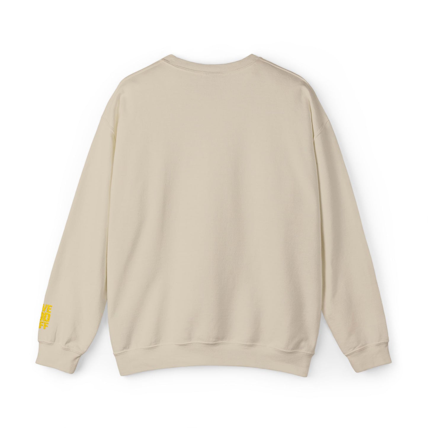 LOVE GOD NUFF Yellow Pocket Sweatshirt