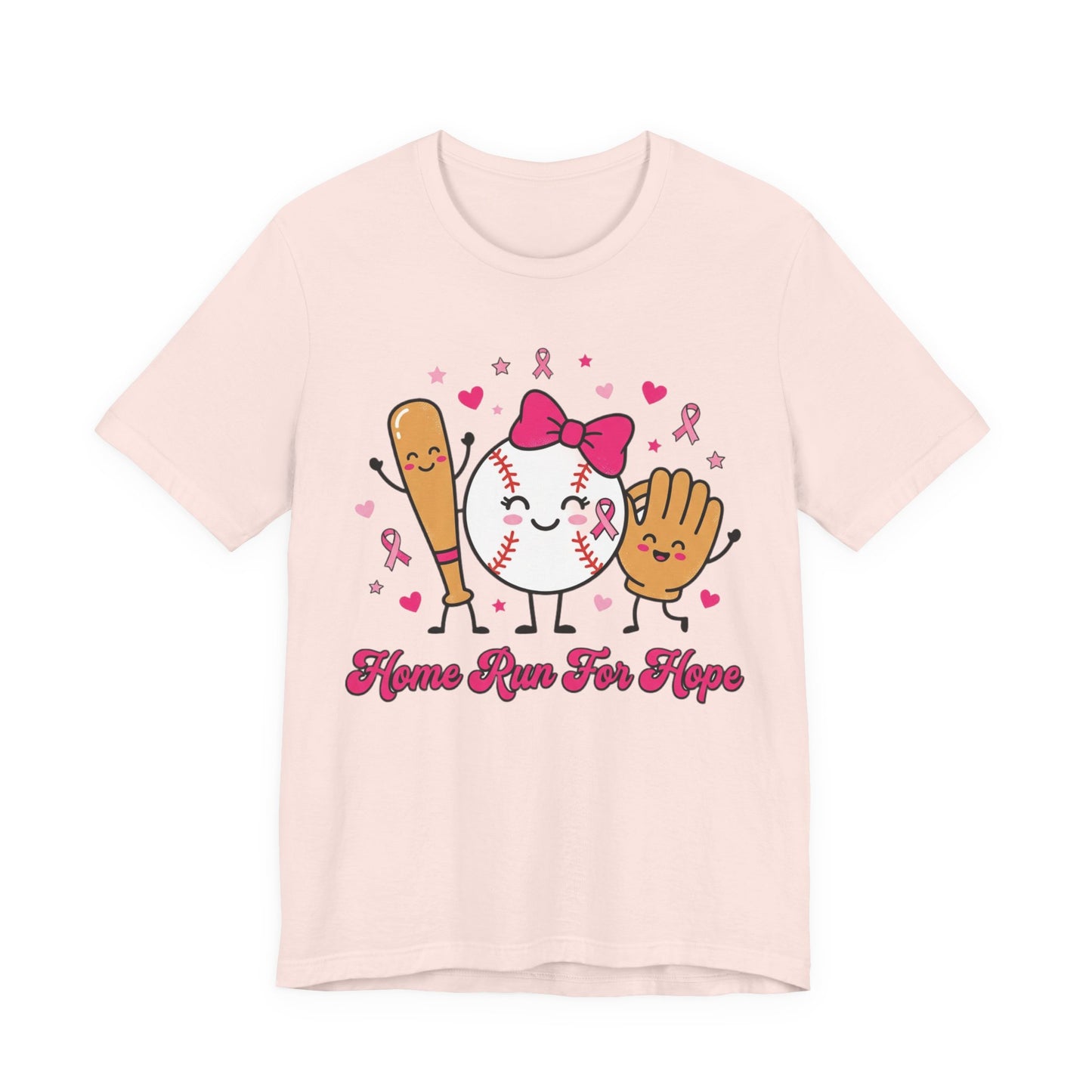 Hope & Strength Ribbon Tee | Breast Cancer Awareness, Pink Ribbon