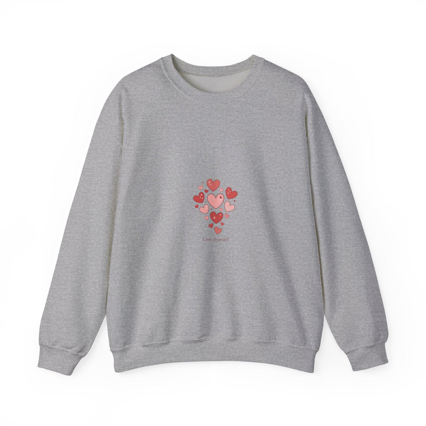 Tiny Heart Cluster Sweatshirt | tiny heart design, valentine doodle