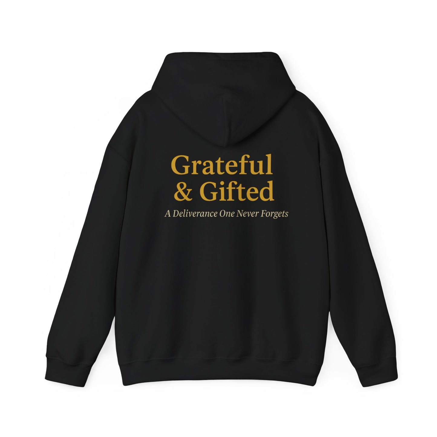Grateful & Gifted Unisex Hoodie – Cozy Oversized Sweatshirt for All Occasions