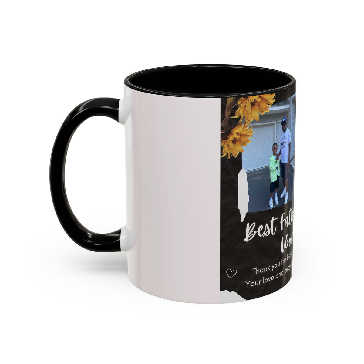 Best Father in the World Photo Coffee Mug