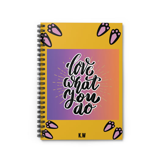 Personalize Spiral Notebook, Gift for Her, Customize