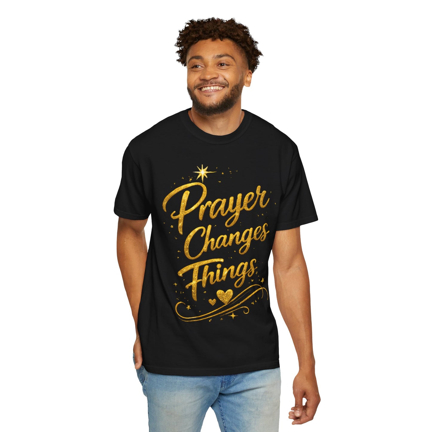 Prayer Changes Things T-Shirt — Inspirational Christian Tee