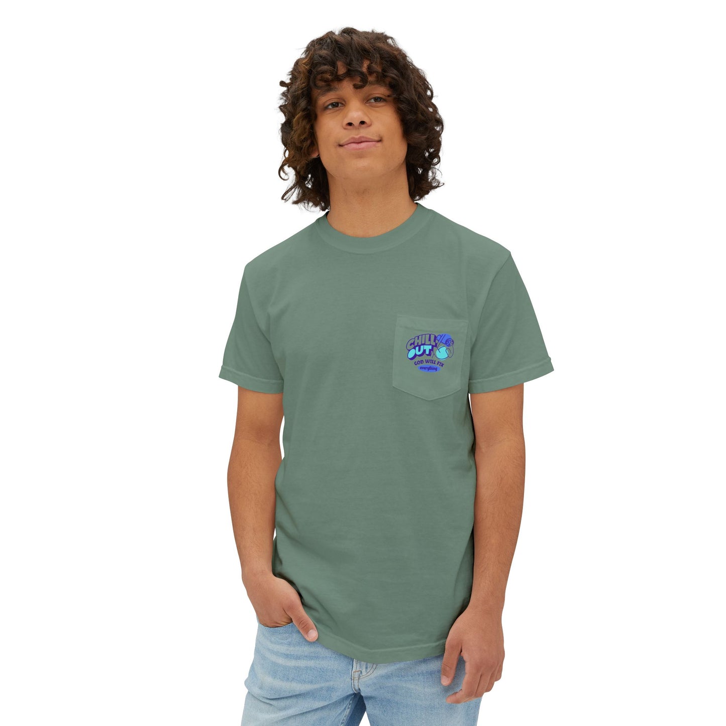 Chill Out God is in Control T-Shirt - Faith-Inspired Apparel | ABAFAMILYSTORE