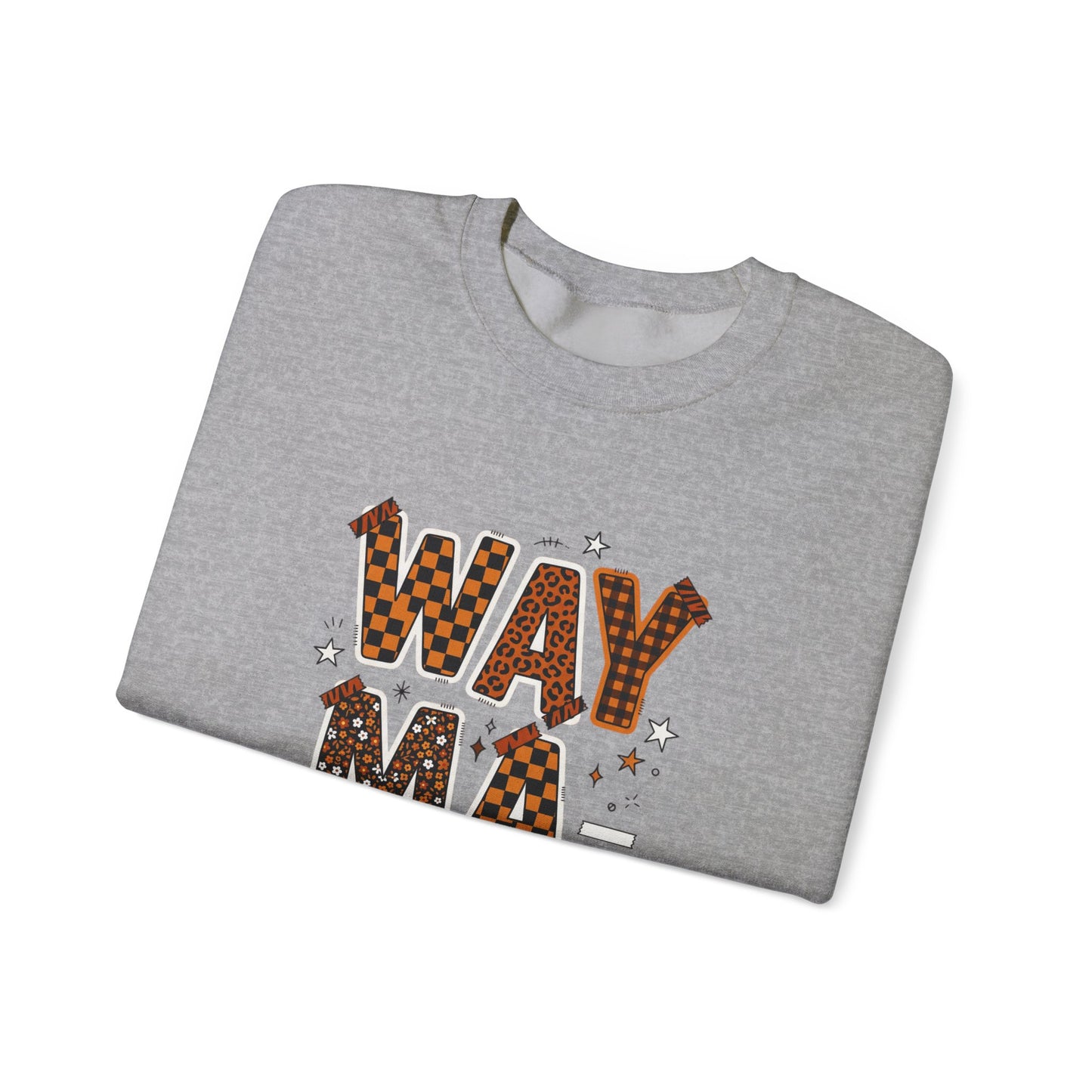 Waymaker Crewneck Sweatshirt | Christian faith sweatshirt, playful mixed-font scripture style