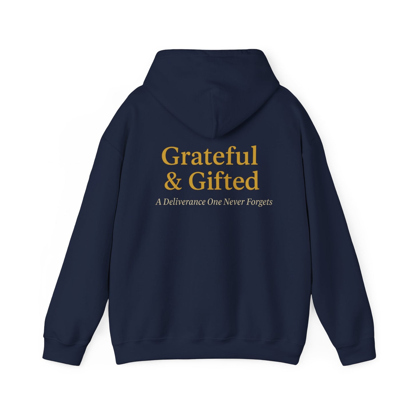 Grateful & Gifted Unisex Hoodie – Cozy Oversized Sweatshirt for All Occasions