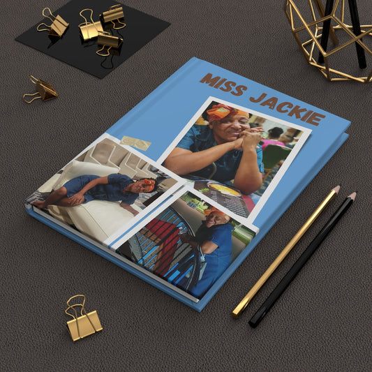 Hardcover Journal — Personalized Memorial Photo Journal with 'Miss Jackie' & Jeremiah 29:11
