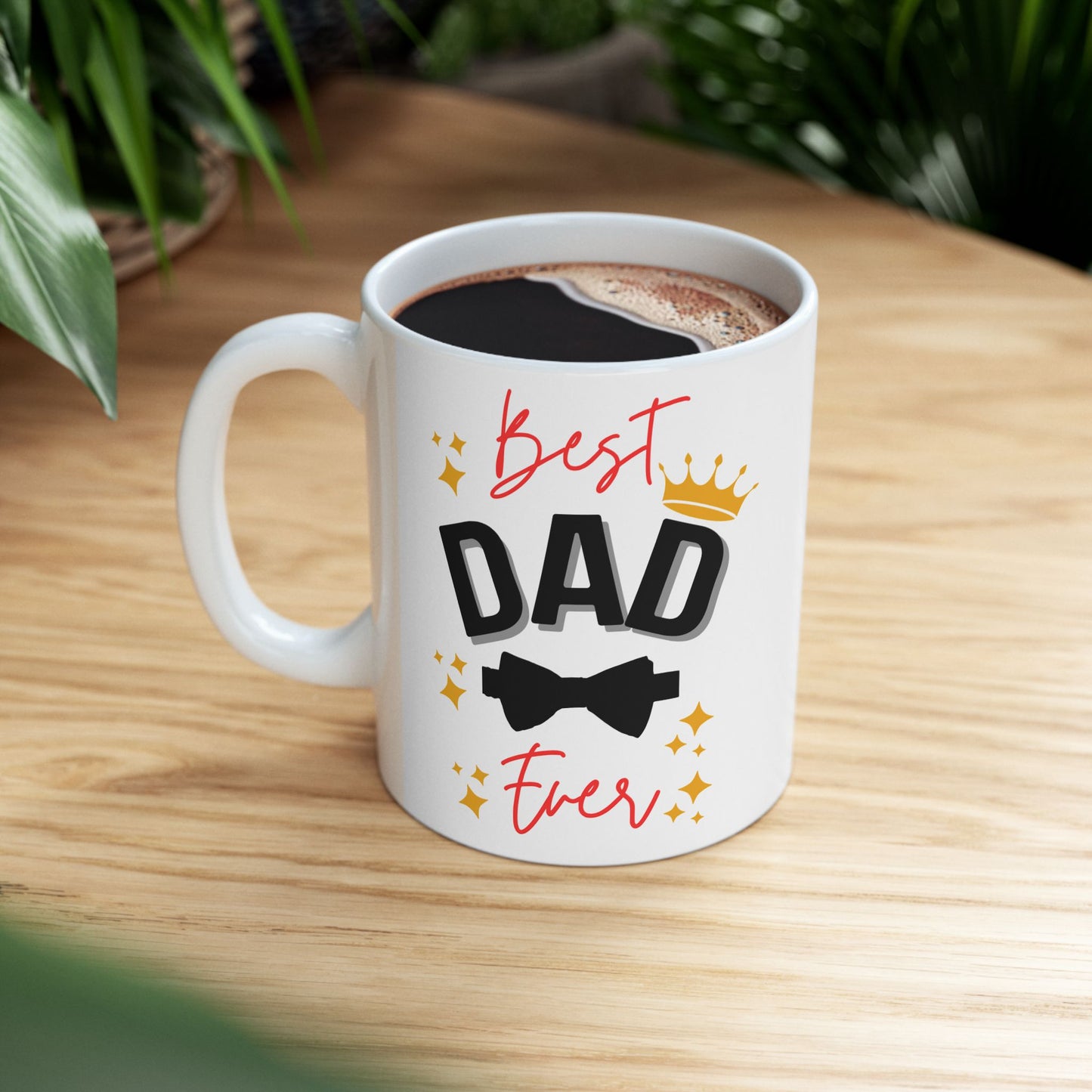 Ceramic Mug with Fun Design - Perfect Gift, Coffee Lover's Cup, Custom Drinkware, Home Office Style, Party Favor
