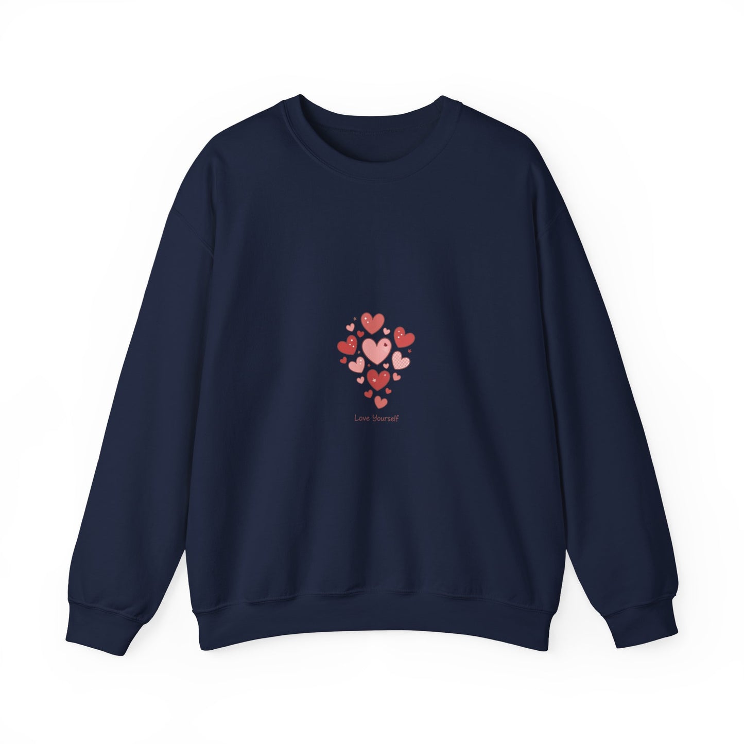 Tiny Heart Cluster Sweatshirt | tiny heart design, valentine doodle