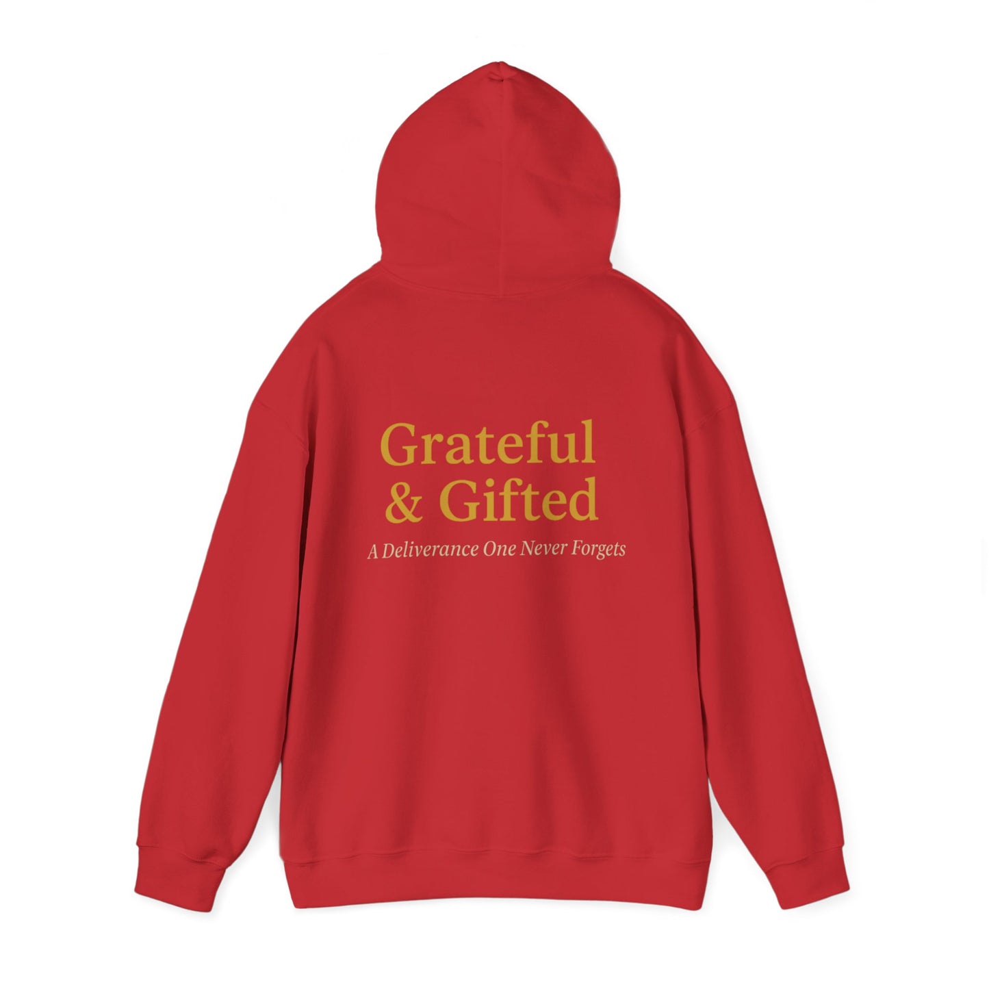 Grateful & Gifted Unisex Hoodie – Cozy Oversized Sweatshirt for All Occasions