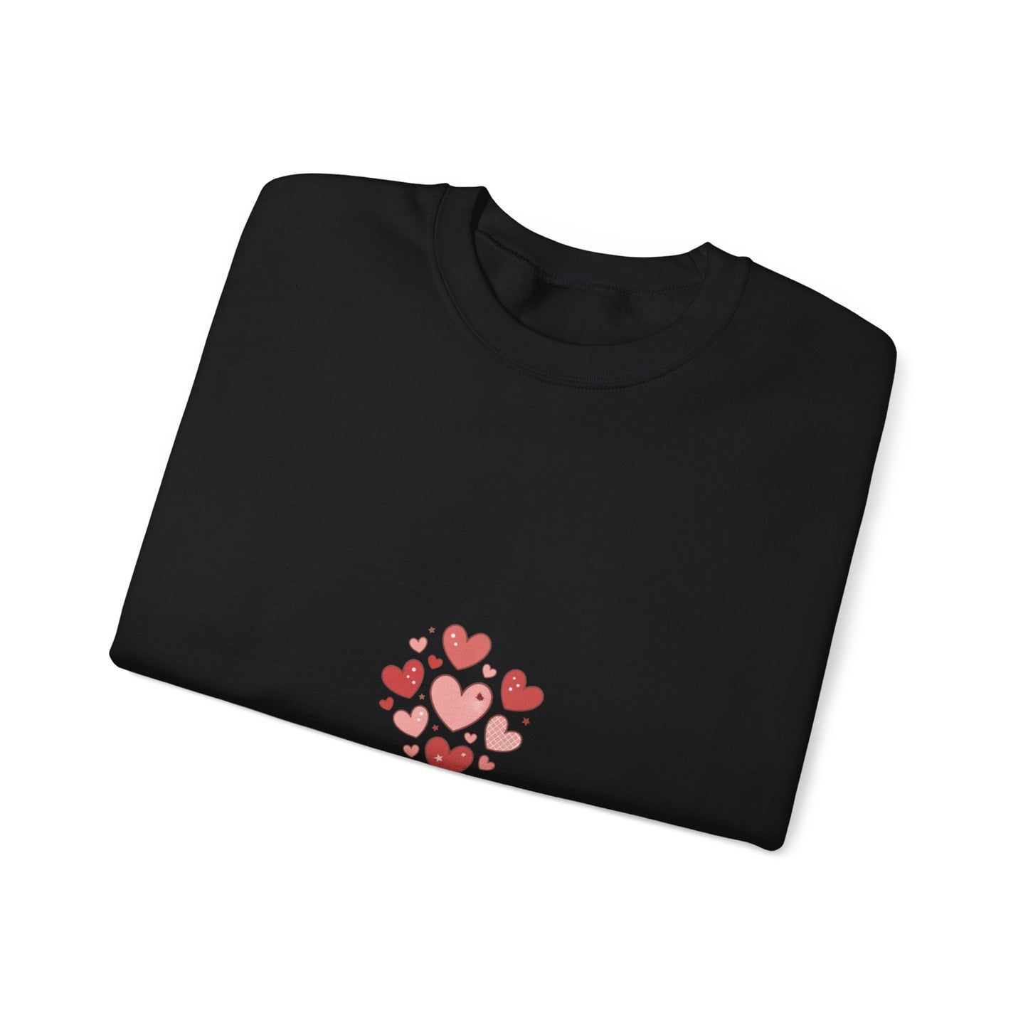 Tiny Heart Cluster Sweatshirt | tiny heart design, valentine doodle