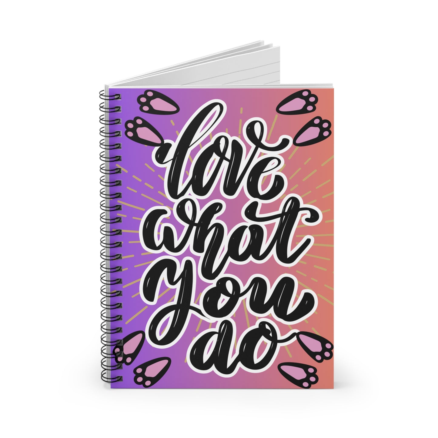 Love what you do Diary, Spiral Notebook