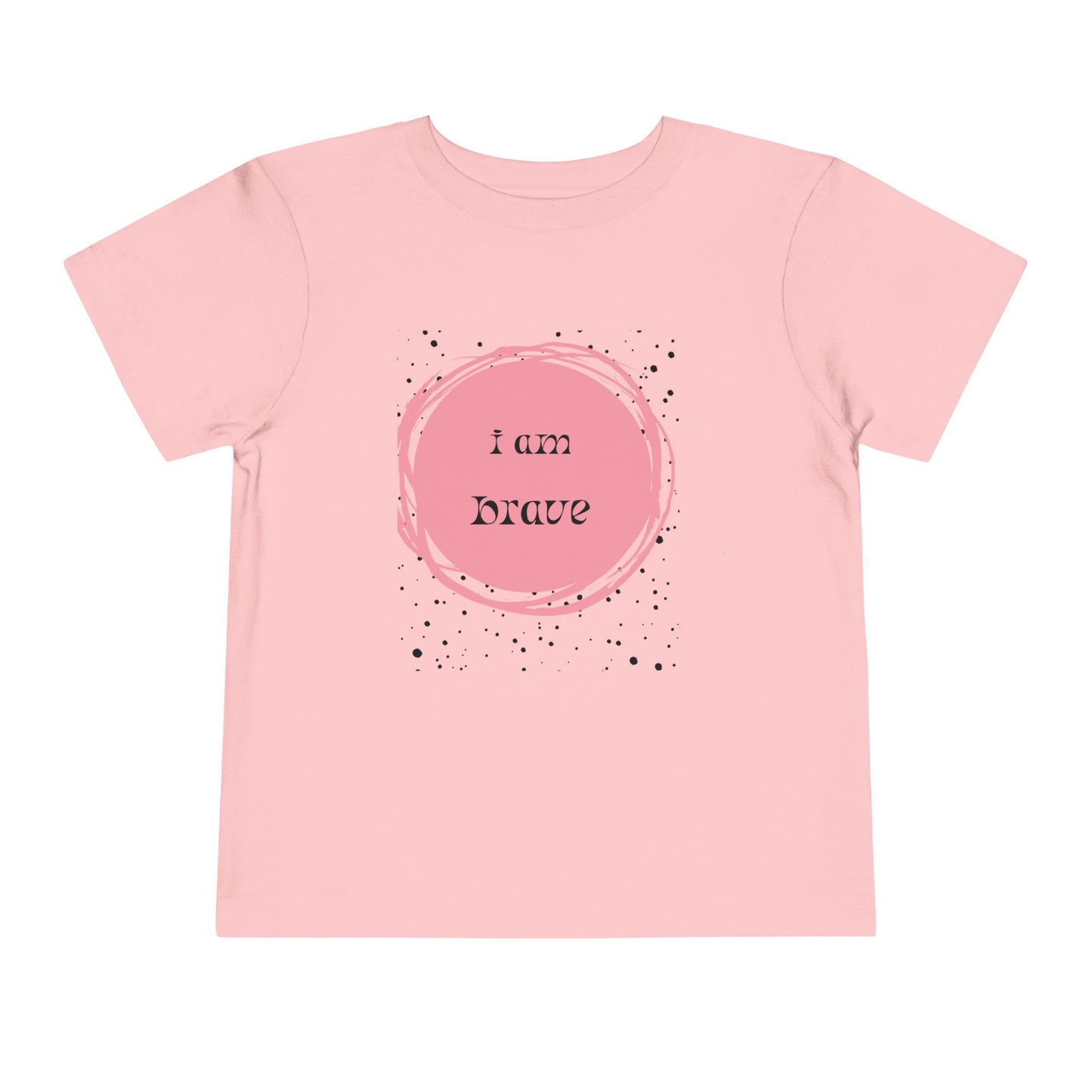 Brave Toddler Tee - I Am Brave Kids T-Shirt