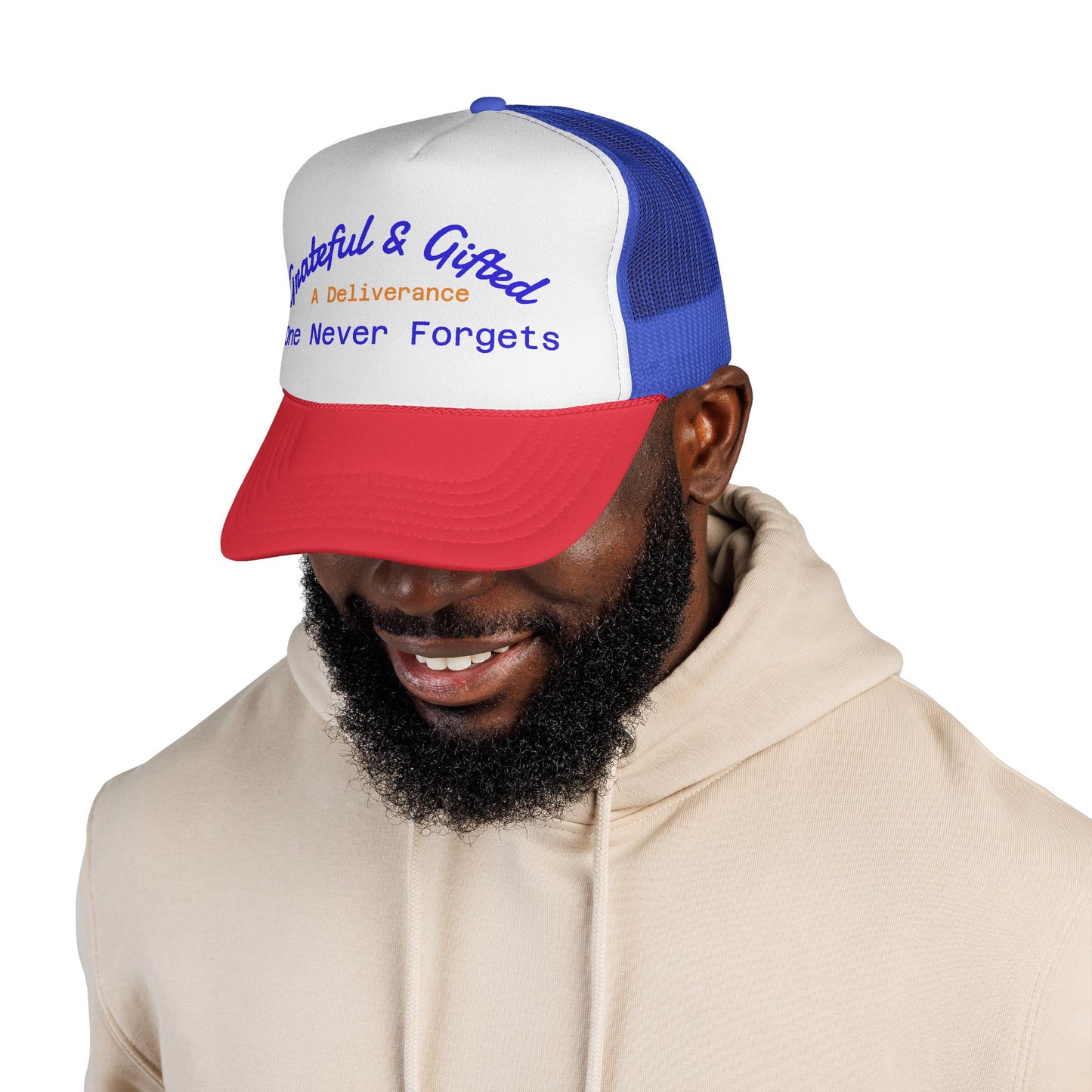 Grateful & Gifted Trucker Cap - Perfect for Gifts and Outdoor Activities