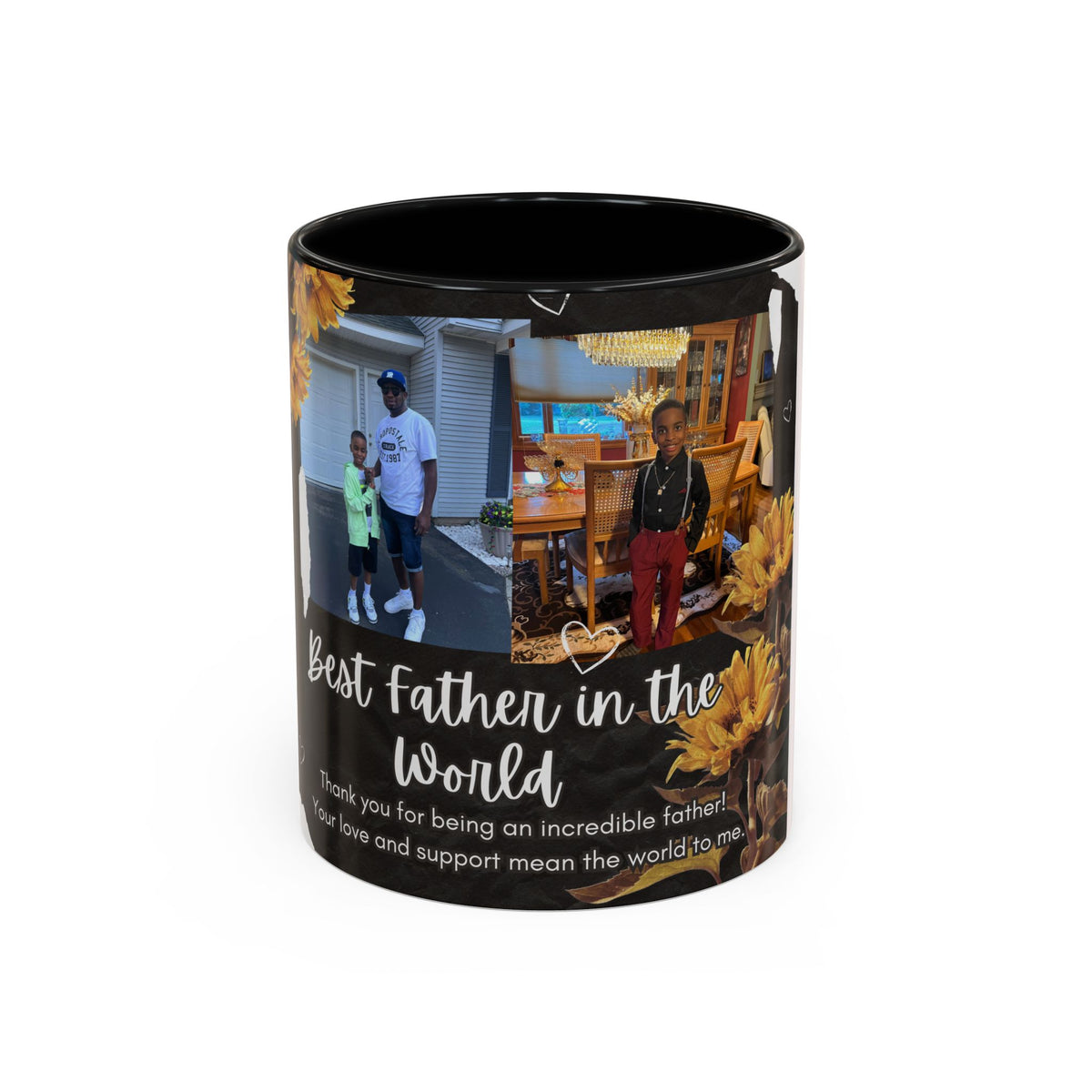 Best Father in the World Photo Coffee Mug