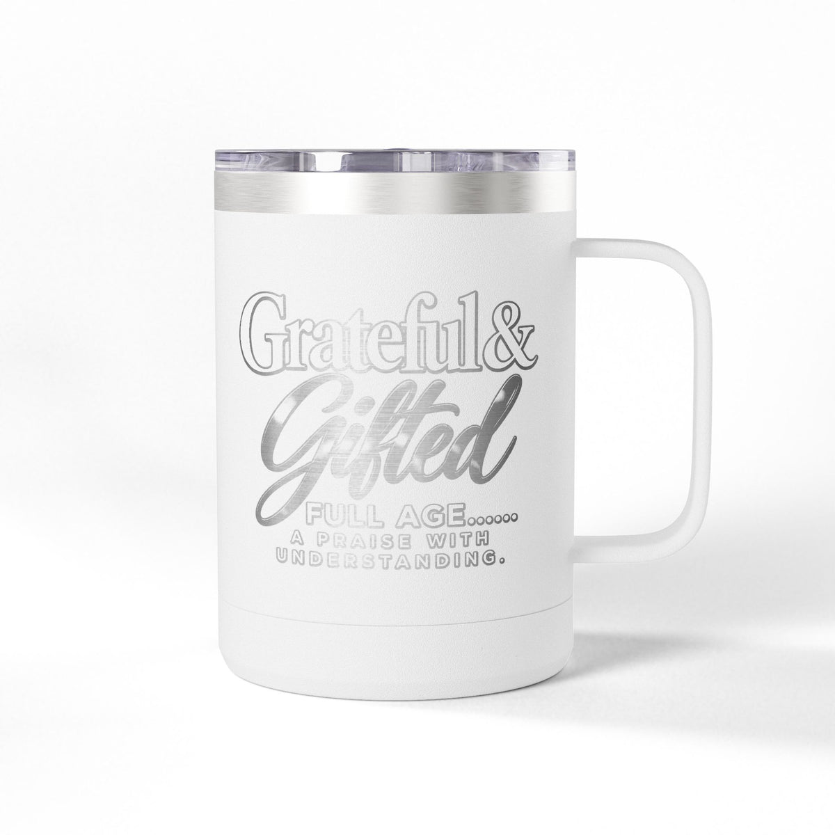 15oz Personalized Monogram Coffee Mug Tumbler
