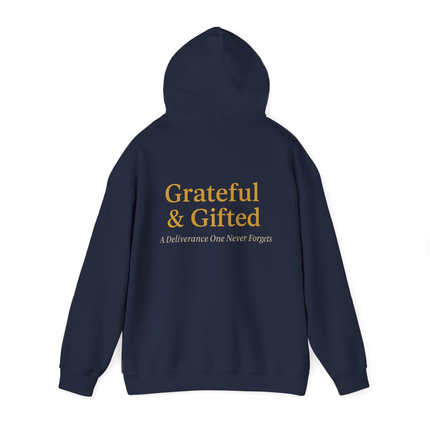 Grateful & Gifted Unisex Hoodie – Cozy Oversized Sweatshirt for All Occasions