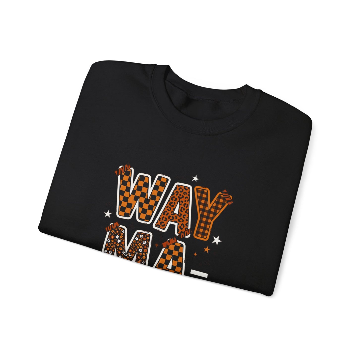 Waymaker Crewneck Sweatshirt | Christian faith sweatshirt, playful mixed-font scripture style