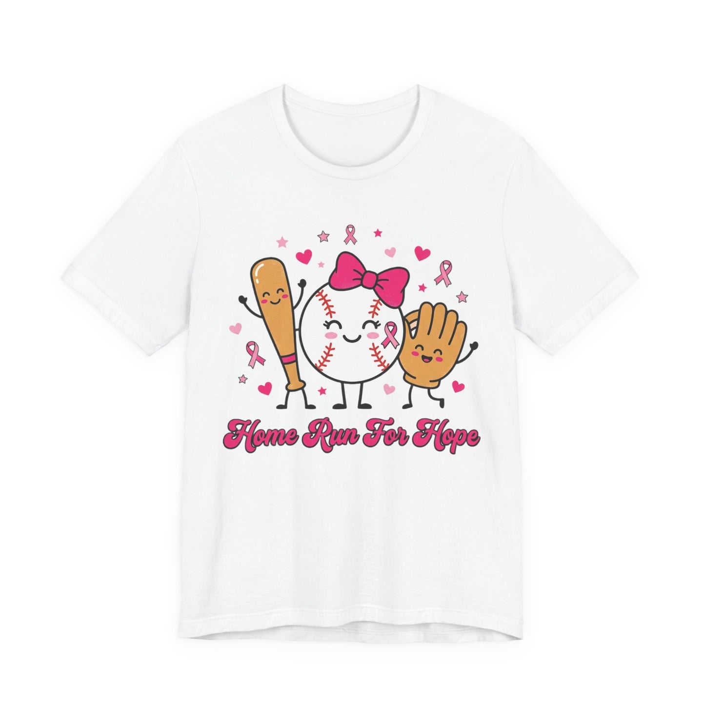 Hope & Strength Ribbon Tee | Breast Cancer Awareness, Pink Ribbon