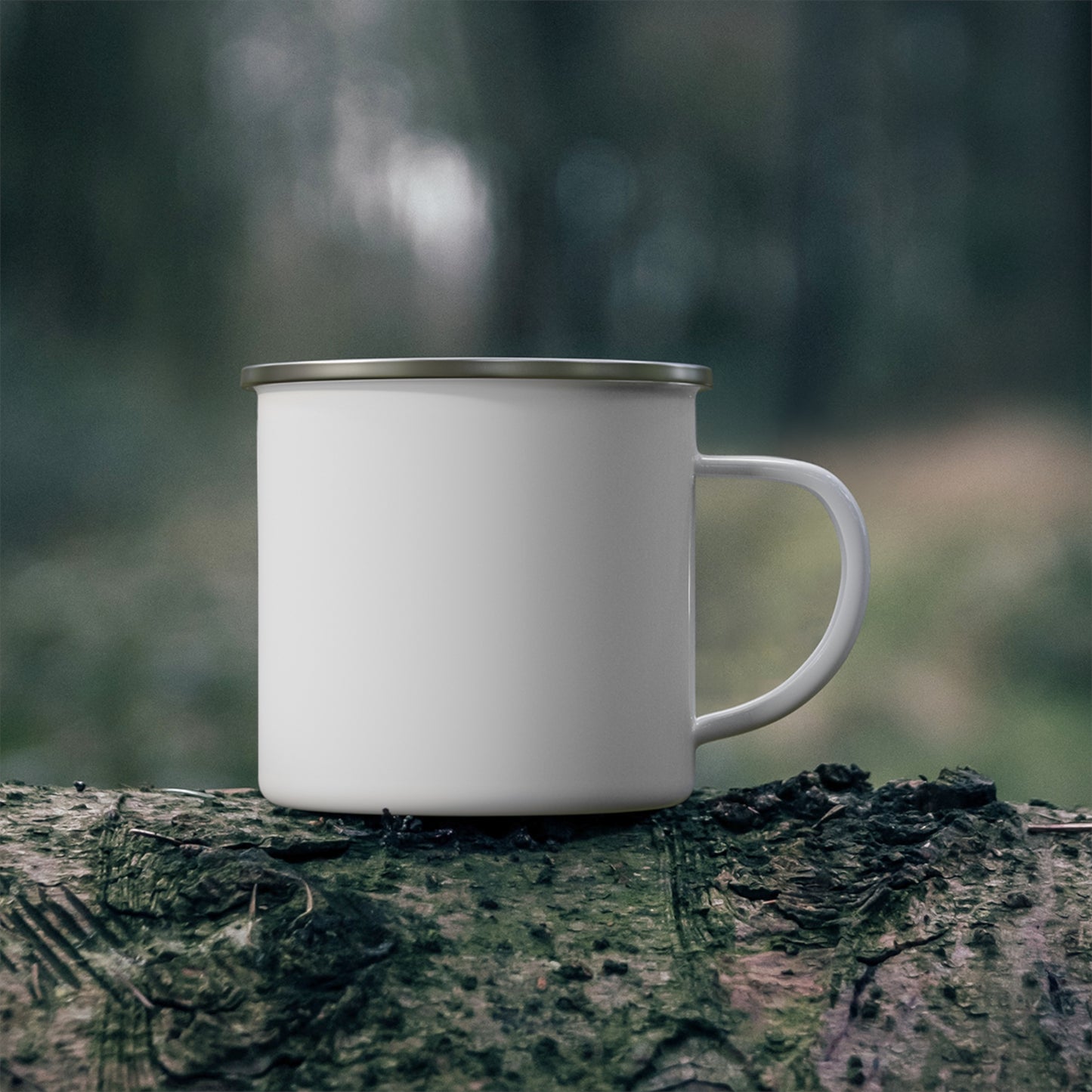 Mom Est 2026 Enamel Camping Mug — First Time Mom & Pregnancy Gift