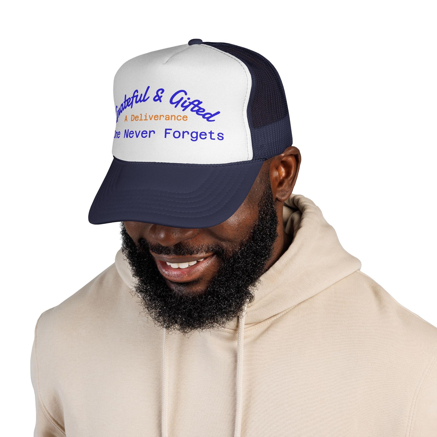 Grateful & Gifted Trucker Cap - Perfect for Gifts and Outdoor Activities