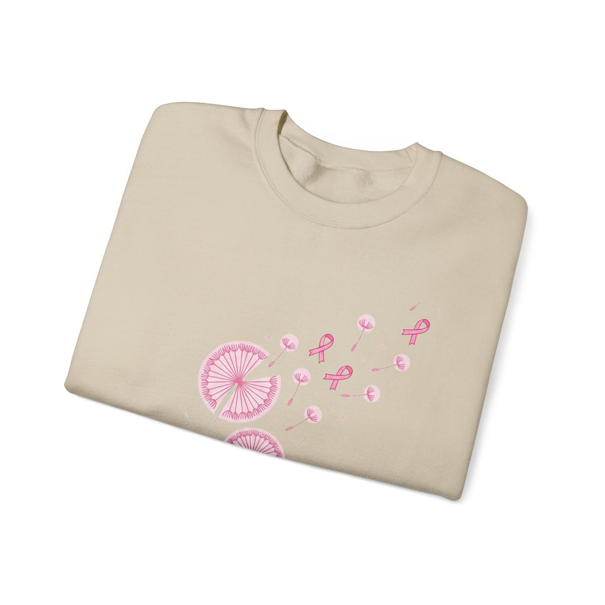 Let Hope Fly pink ribbon Sweatshirt | Breast Cancer Awareness