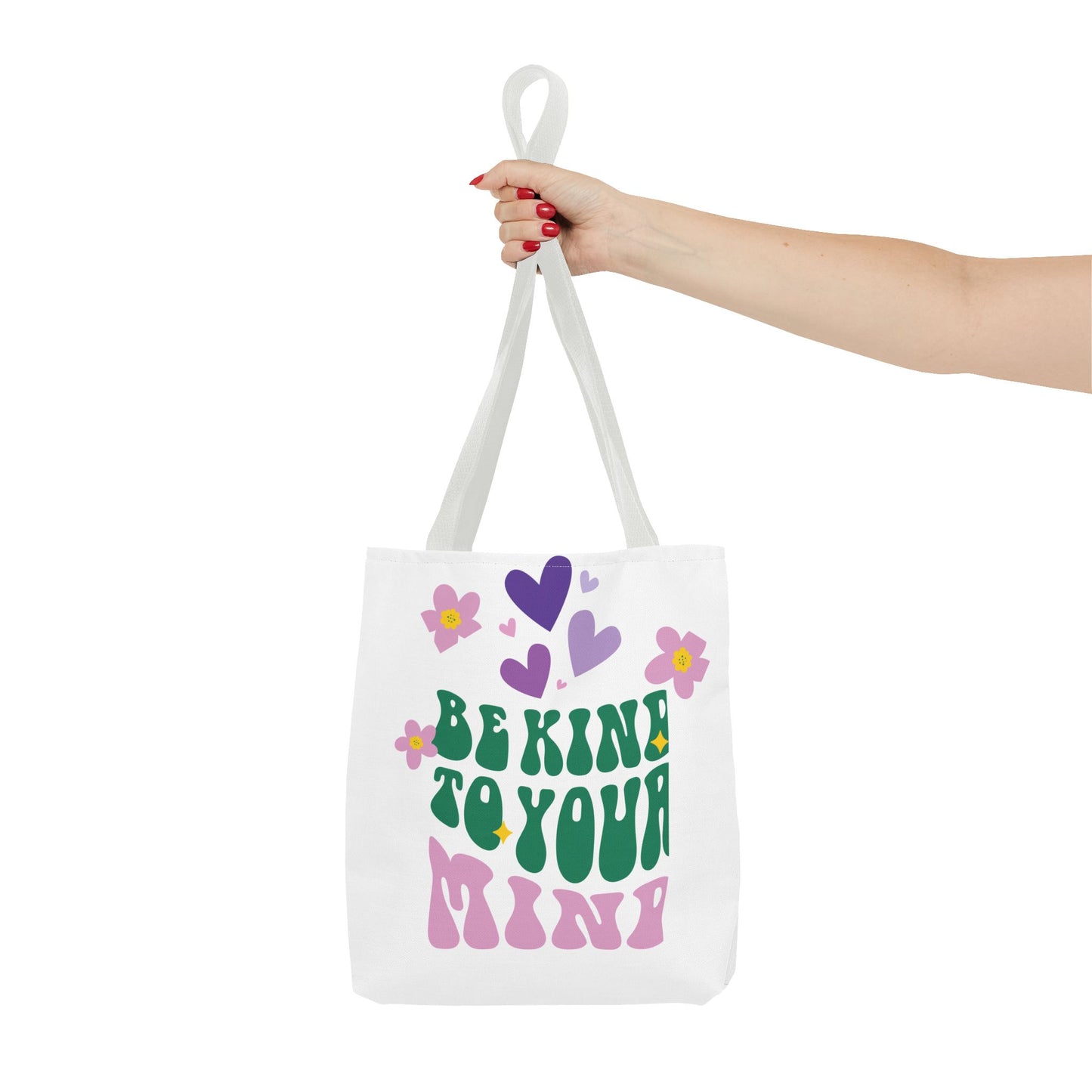 Be Kind To Your Mind Tote Bag, Mental Health Tote Bag, Motivational Gifts, Inspirational Tote Bag, Awareness Tote Bag