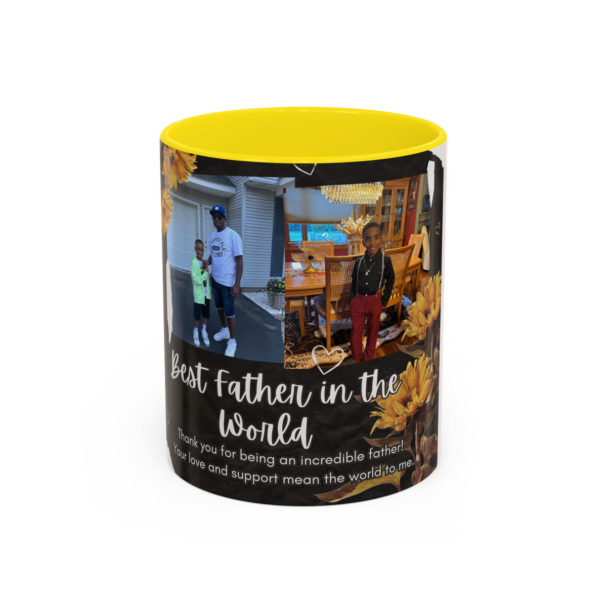 Best Father in the World Photo Coffee Mug