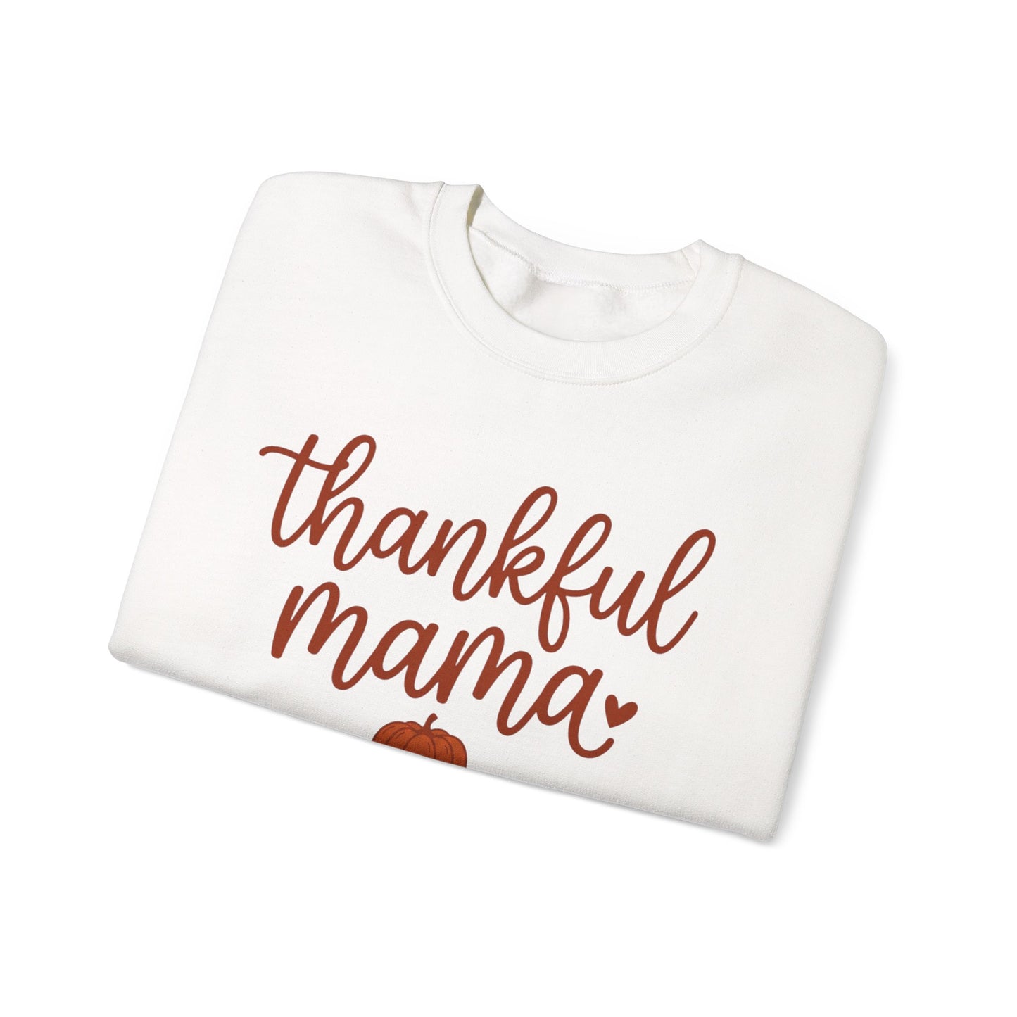 Thankful Mama sweatshirt | Thanksgiving fall pumpkin crewneck