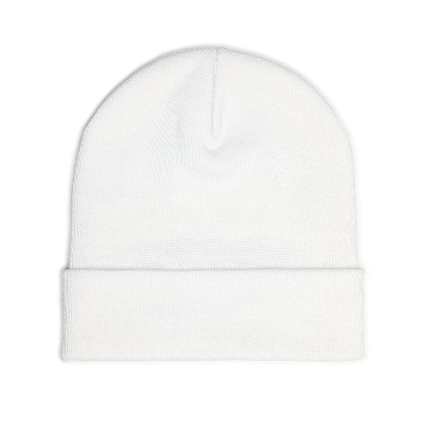Embroidered 'Mom' Floral Knit Beanie – Cozy Mother's Day Gift